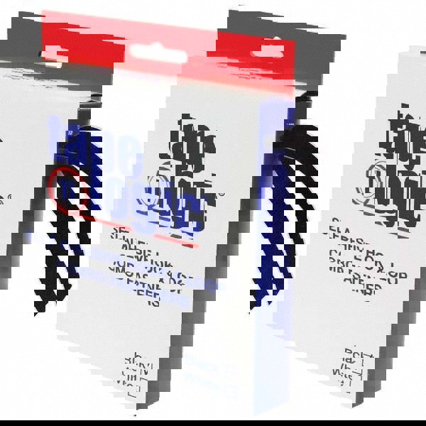 Hook & Loop; Shape: Strip ; Tape Width: 1.00in ; Color: Black ; Roll Length (Feet): 15.00 ; Component Type: Hook & Loop